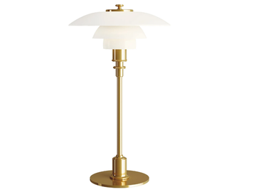 PH 2/1 - Opal glass table lamp by Louis Poulsen - view 2